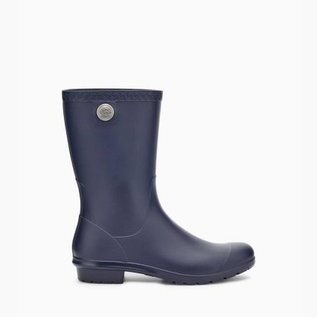 UGG Sienna Matte - Gummistøvler Dame - Marineblå (NO-N562)